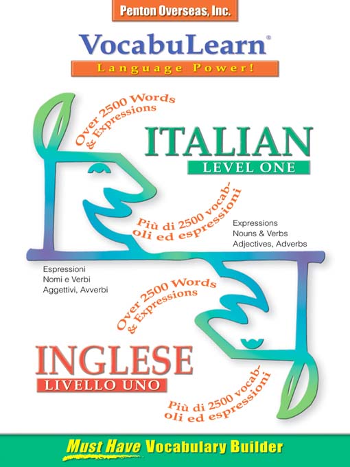 Title details for VocabuLearn Italian Level One by Penton Overseas, Inc. - Available